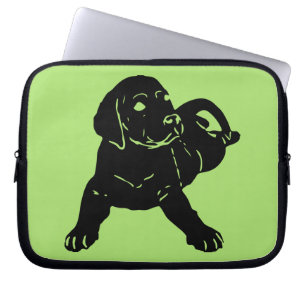 Labrador-Liebe! Laptop-Hülse Laptopschutzhülle