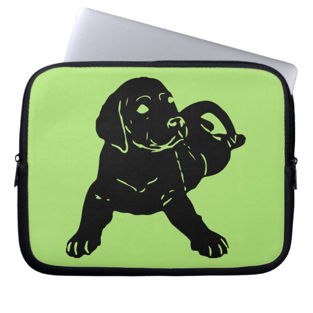 Labrador-Liebe! Laptop-Hülse Laptopschutzhülle (Vorderseite)