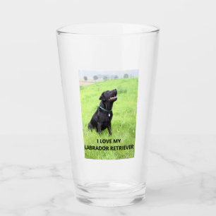 Labrador Liebe w pic Glas