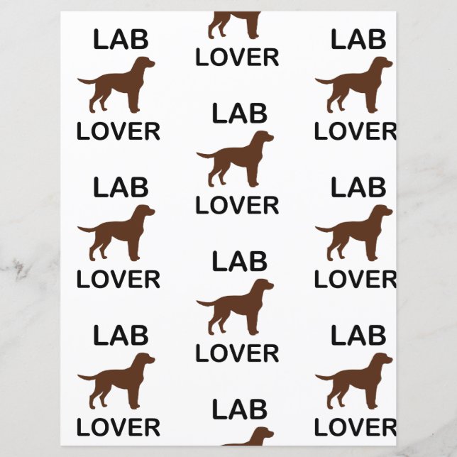 Labrador Liebhaber (Vorderseite)