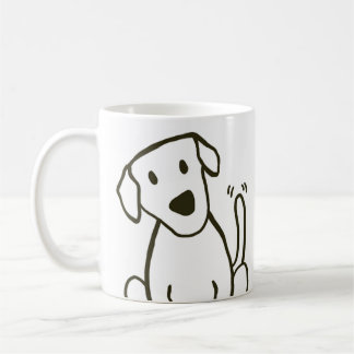 Labrador-Liebhaber-Hundegesichts-Tasse Kaffeetasse