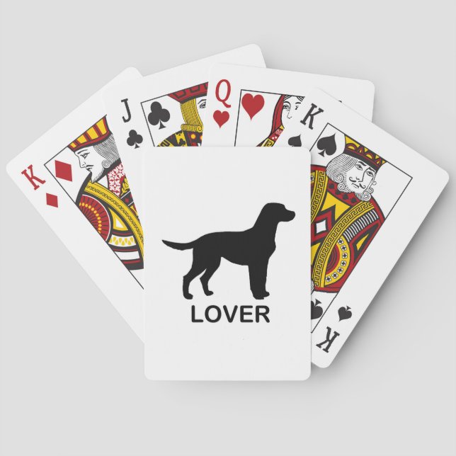 Labrador Liebhaber Spielkarten (Rückseite)
