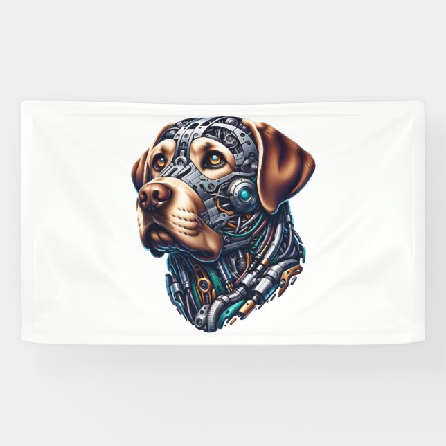 Labrador Lover Android Inspiriert Art Banner (Horizontal)