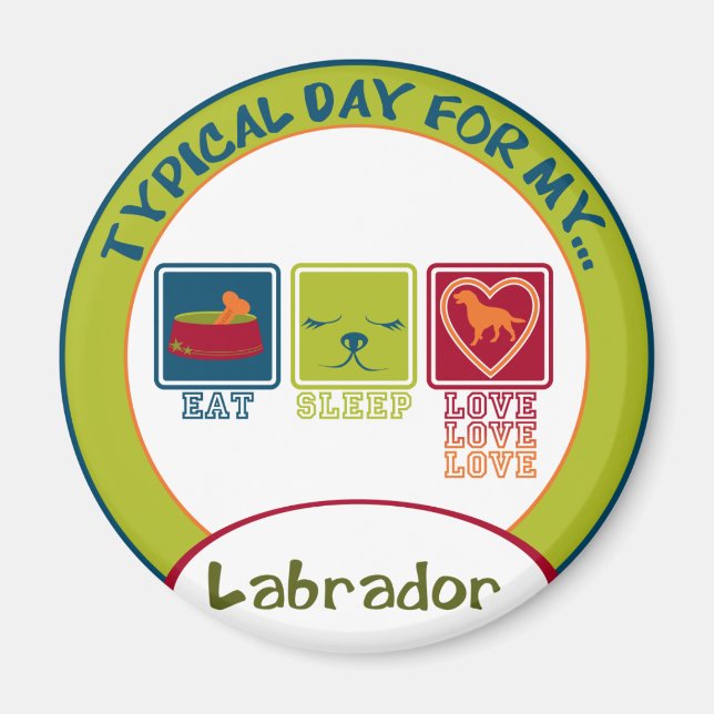 Labrador Magnet (Vorne)