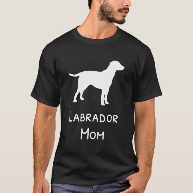 Labrador-Mama 13 T-Shirt (Vorderseite)