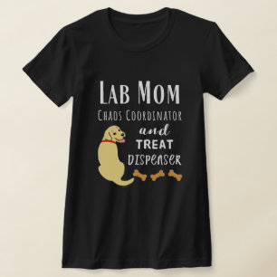 Labrador Mama Chaos Koordinator Yellow Labrador T-Shirt