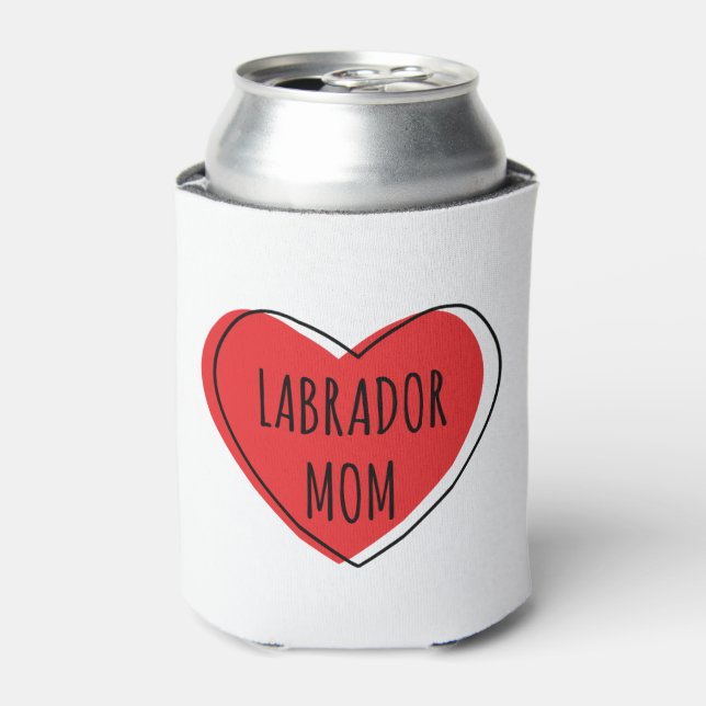Labrador-Mama Dosenkühler (Kanne Vorderseite)