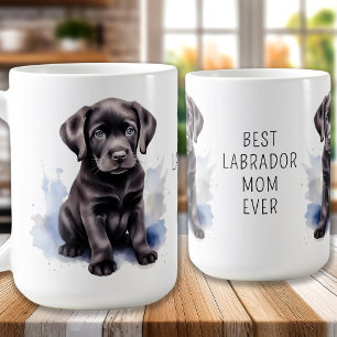Labrador Mama Extraordinaire - Mama für schwarzes Kaffeetasse