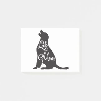 Labrador Mama Funny Hund Mama - Labrador Hund Post-it Klebezettel