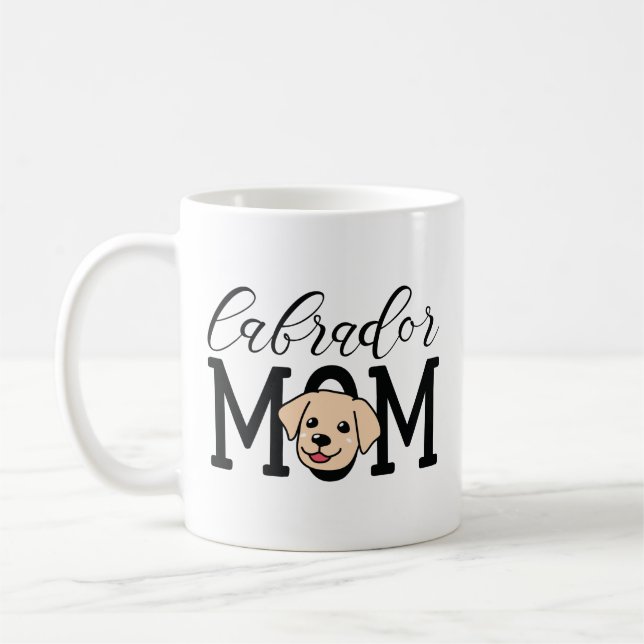 Labrador-Mama Kaffeetasse (Links)