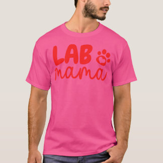 Labrador Mama Paw 7 T-Shirt