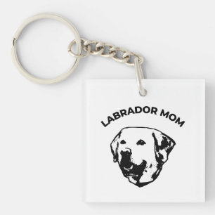 Labrador-Mama Schlüsselanhänger