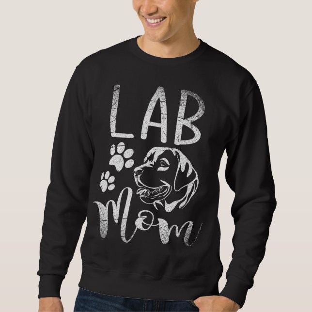 Labrador Mama Sweatshirt (Vorderseite)