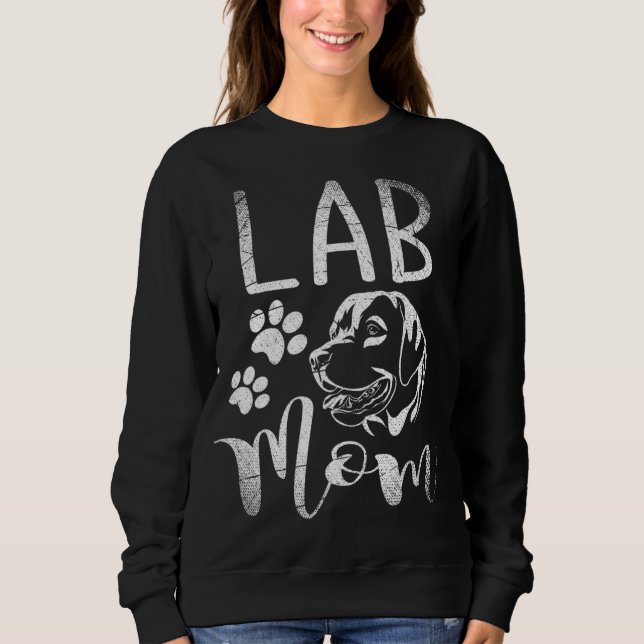 Labrador Mama Sweatshirt (Vorderseite)