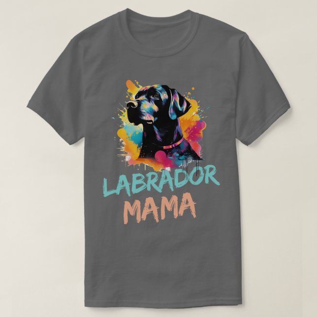 Labrador Mama T-Shirt (Design vorne)