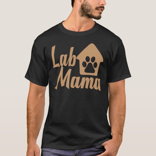 Labrador Mama T-Shirt (Vorderseite)