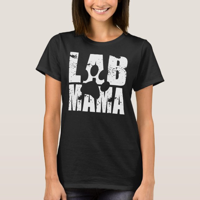 Labrador Mama T-Shirt (Vorderseite)