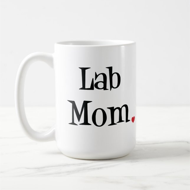 Labrador-Mama-Tasse Kaffeetasse (Links)