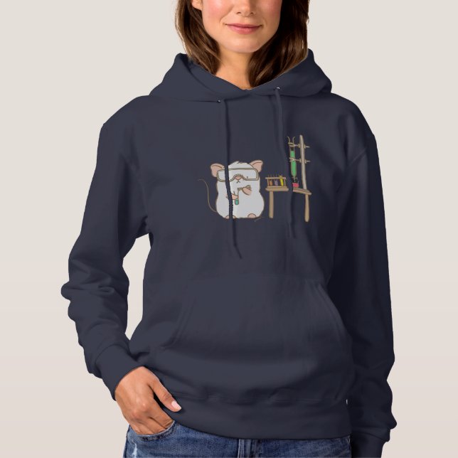 Labrador-Maus Hoodie (Vorderseite)