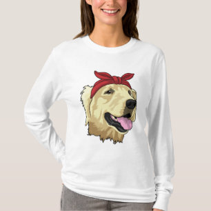 Labrador mit Bandana T-Shirt