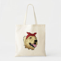 Labrador mit Bandana