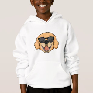 Labrador mit Sonnenbrille Hoodie