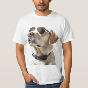 Labrador mit Sonnenbrille T-Shirt