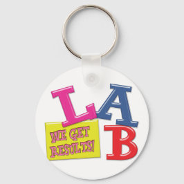 LABRADOR MOTTO - WIR ERGEBNISSE - MEDIZINISCHES LA SCHLÜSSELANHÄNGER