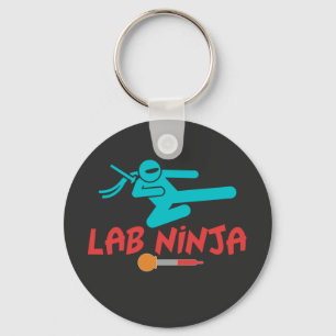 LABRADOR NINJA - MEDIZINISCHER LABRADOR WISSENSCHA SCHLÜSSELANHÄNGER
