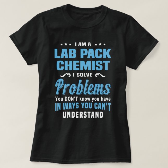 Labrador Pack Chemist T-Shirt (Design vorne)