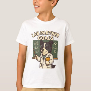 Labrador Partner Goals - Science Dog T - Shirt