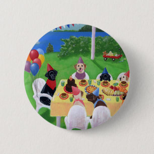 Labrador-Party Button