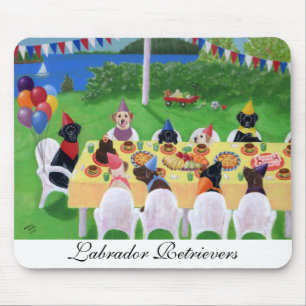 Labrador-Party Mousepad