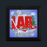 LABRADOR PHLEBOTOMIST CHRISTMAS GESCHENKBOX<br><div class="desc">LABRADOR PHLEBOTOMIST CHRISTMAS BIG RED LABRADOR ABREVIATION MERRY CHRISTMAS - Celebrate PHLEBOTOMY VENIPUNKTURIST BLUT ZEICHN</div>