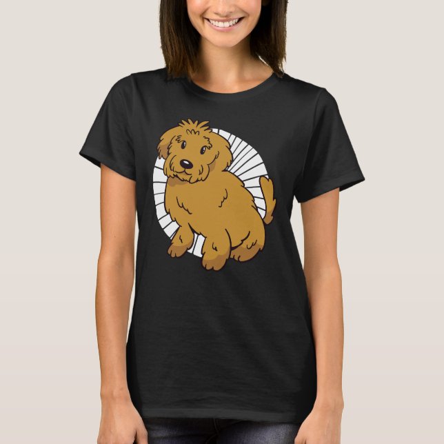 Labrador Poodle Mix T-Shirt (Vorderseite)