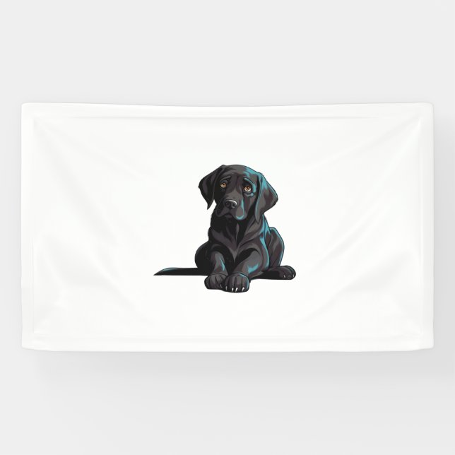 Labrador Puppy Banner (Horizontal)