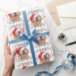 Labrador Puppy Dop Weihnachtswrapping Paper Geschenkpapier
