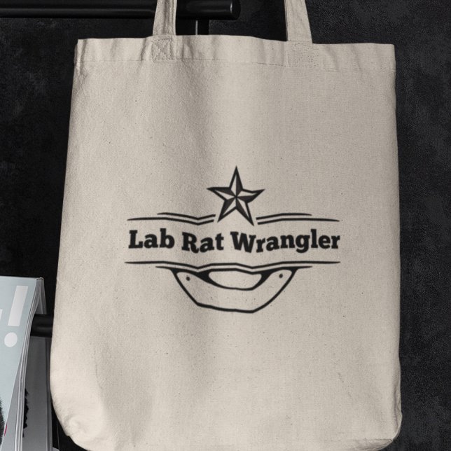 Labrador Rat Wrangler Chemie Lehrer Geschenk Tragetasche (Shop now and showcase your passion for science in style!)