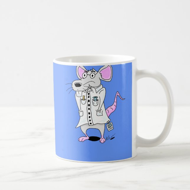 Labrador-Ratten-Tasse Kaffeetasse (Rechts)
