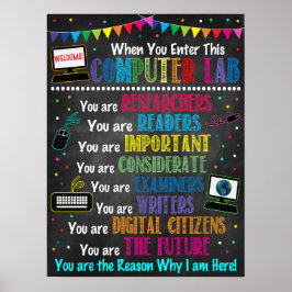 Labrador-Regenbogenplakat Poster