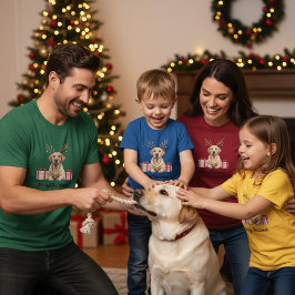 Labrador-Rentier T-Shirt
