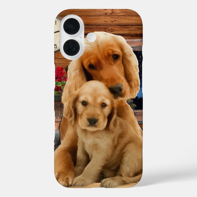Labrador Retrieever iPhone 16 Hülle (Rückseite)