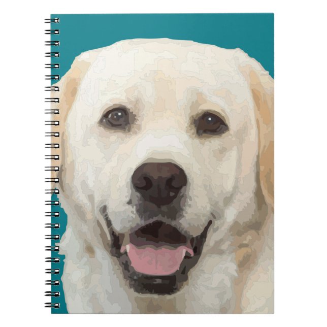 Labrador retriever 1 notizblock (Vorderseite)