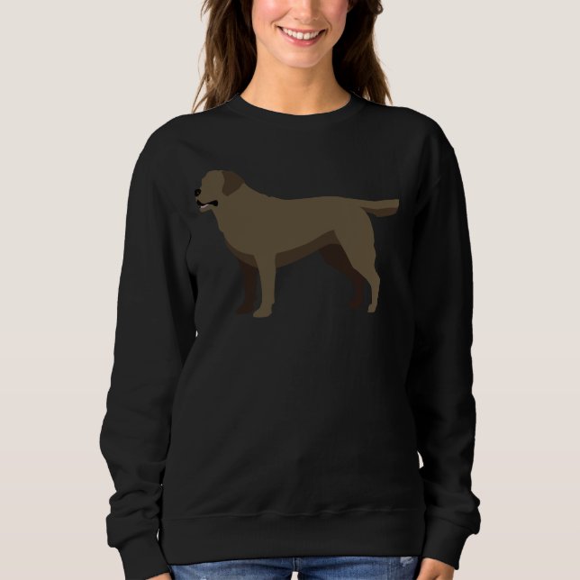 Labrador Retriever 1 Sweatshirt (Vorderseite)