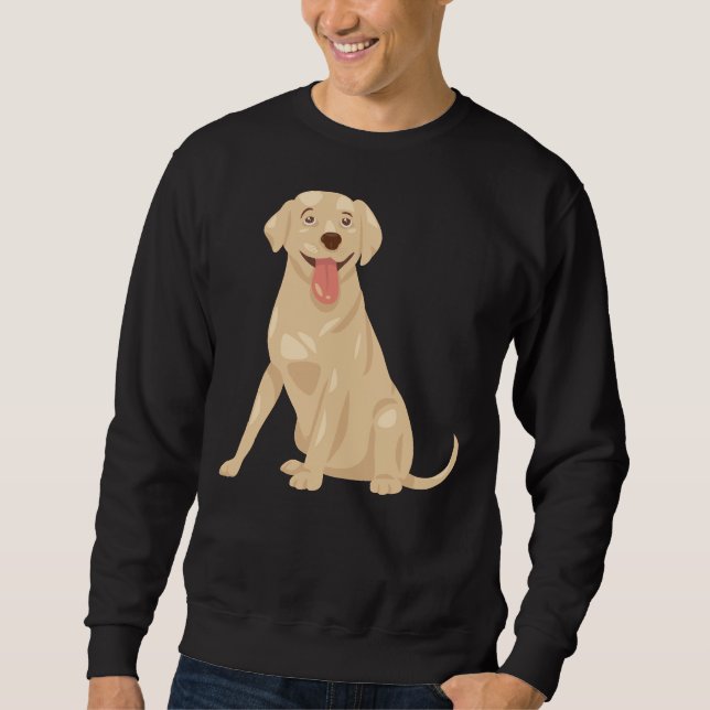 Labrador Retriever 22 Sweatshirt (Vorderseite)