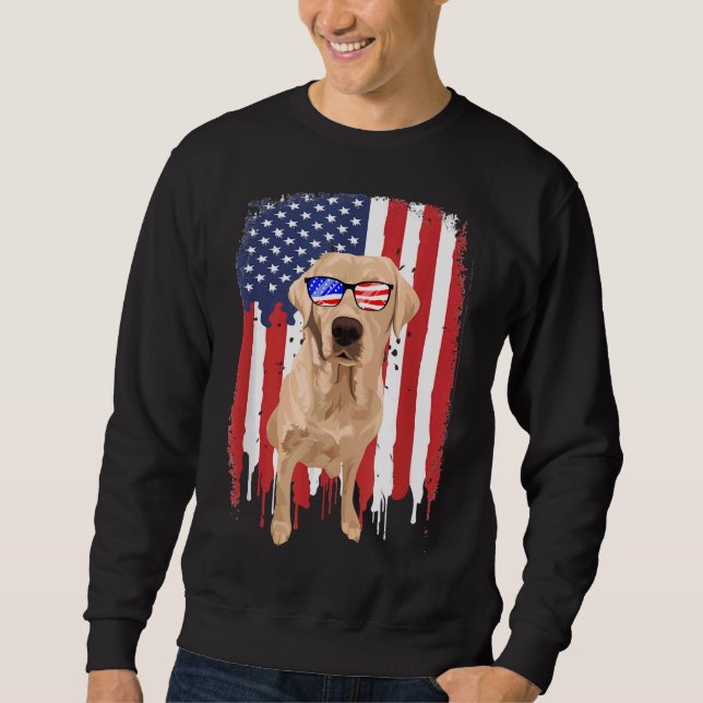 Labrador Retriever 53 Sweatshirt (Vorderseite)