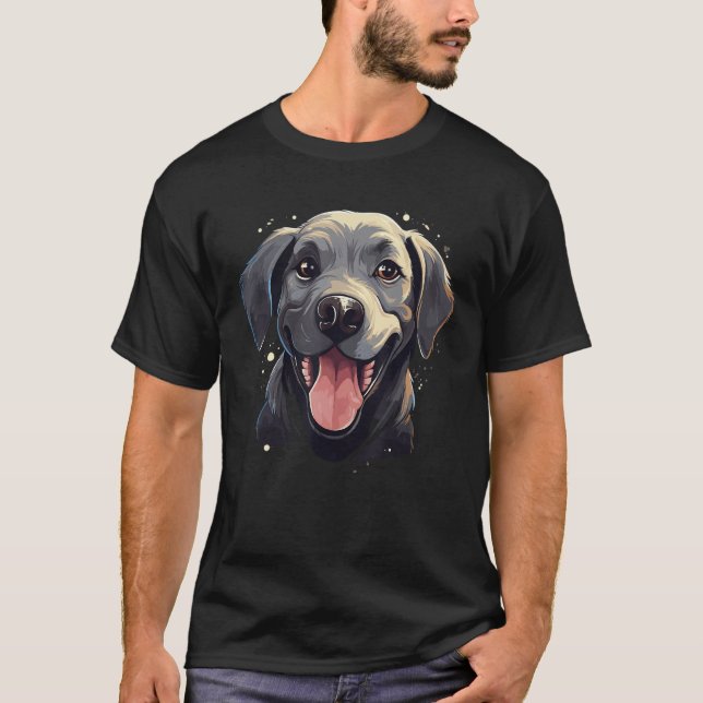 Labrador Retriever_5 T-Shirt (Vorderseite)