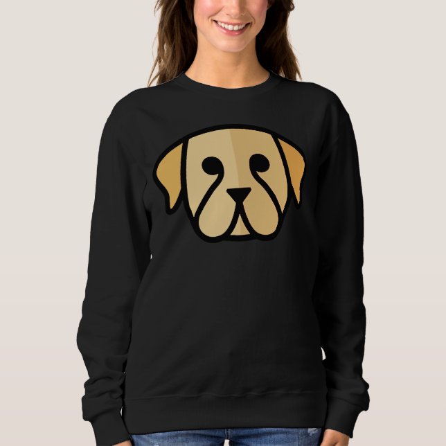 Labrador Retriever 82 Sweatshirt (Vorderseite)