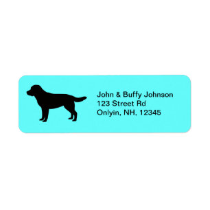 Labrador retriever-Adressen-Etiketten