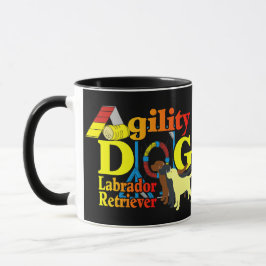 Labrador Retriever Agility Tasse